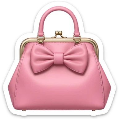 Pink purse girly sticker