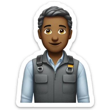 Engineer in Apple Inc sticker