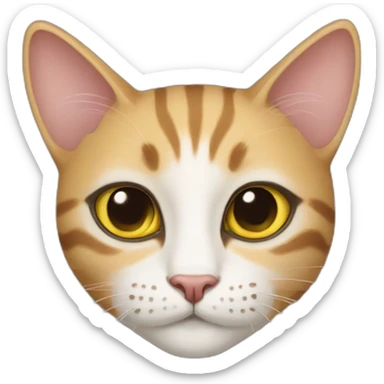 Tiela cat famous sticker