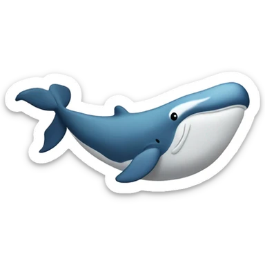 A happy whale surrounding by a sea of coins, some of these are gold and others silver with the Z letter in the middle sticker