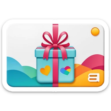 gift card for airbnb sticker