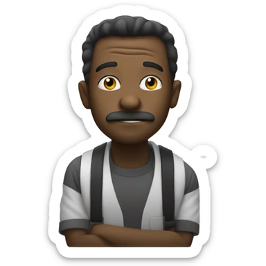 Smoking haze sticker