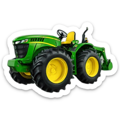 tractor john Deere sticker