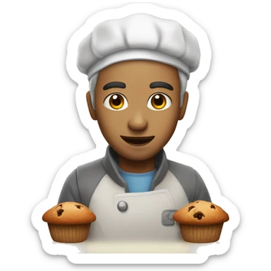 Muffin healer sticker