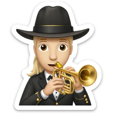 horse Musician sticker