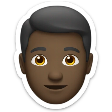 Un homme qui prie sticker