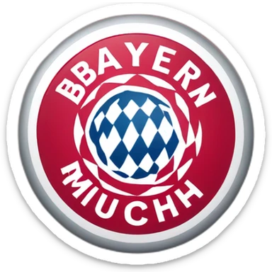 Bayern Munich logo sticker