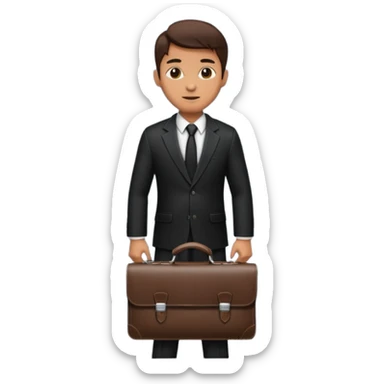 manages assets for clients sticker