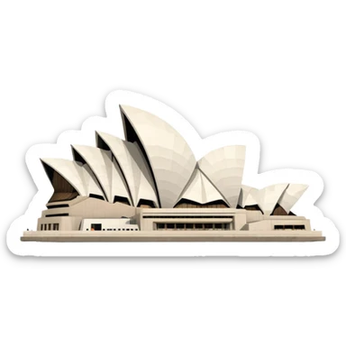 Sydney opera house sticker
