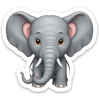  Elephant sticker