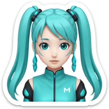 Hatsune miku sticker