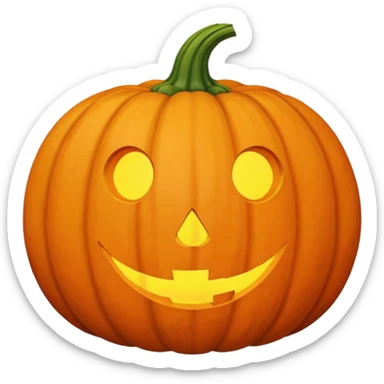 pumpkin sticker