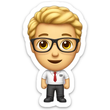 Underpants teacher sticker