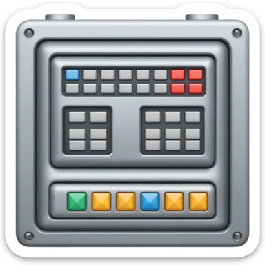 Early mainframe computer sticker