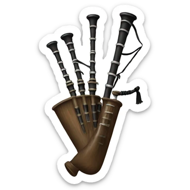 bagpipes sticker