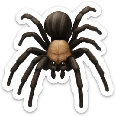 tarantula spider realistic  sticker