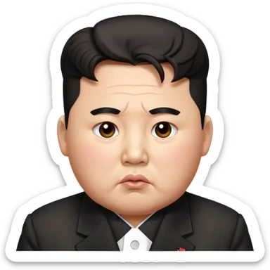 kim jong un sticker