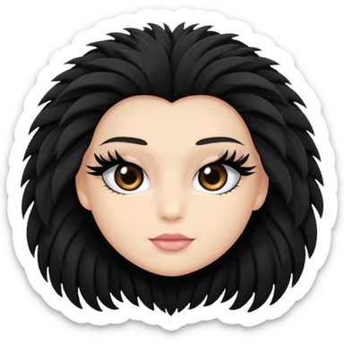 Flat lashes / Mink lashes sticker