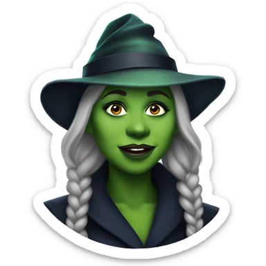 Elphaba wicked cynthia erivo sticker