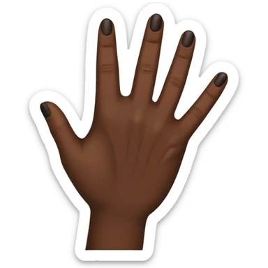 haz una mano que sea así 👇🏽 pero al revés pero que sea así cómo este emoji 👇🏽 sticker