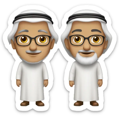 Dubai sheikh sticker