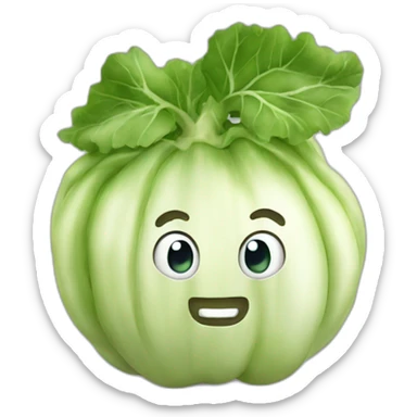 Kohlrabi sticker
