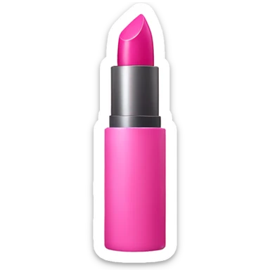 Pink lipstick  sticker