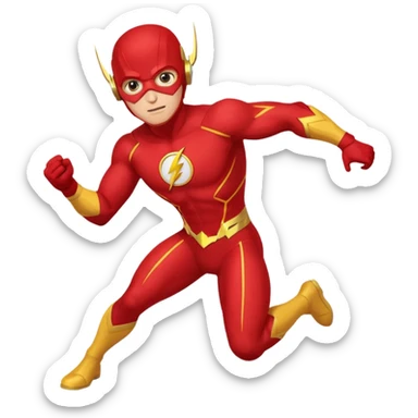 flash from incredible  sticker