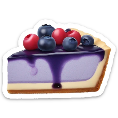Blueberry Cheesecake  sticker