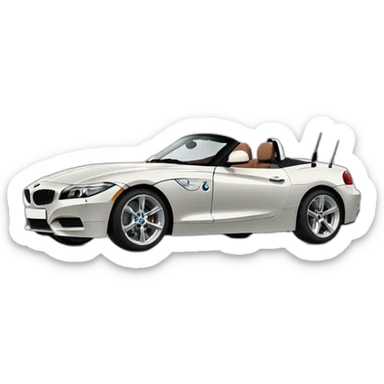 bmw z4 cabrio sticker