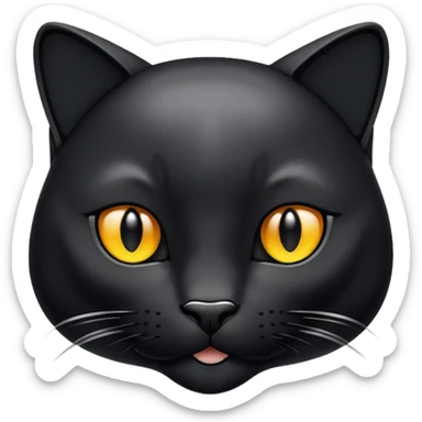 Panthère noir  sticker