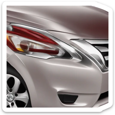 2015 Nissan Altima Red  sticker