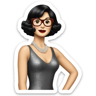Catherine Zeta Jones as Velma kelly in Chicago all that jazz dance sticker