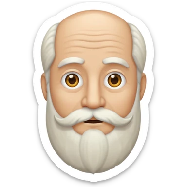 Un emoji que represente a un hermitaño misterioso sticker