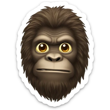 sneaky sasquatch sticker