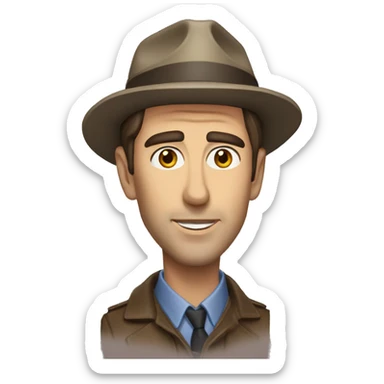 James stewart sticker