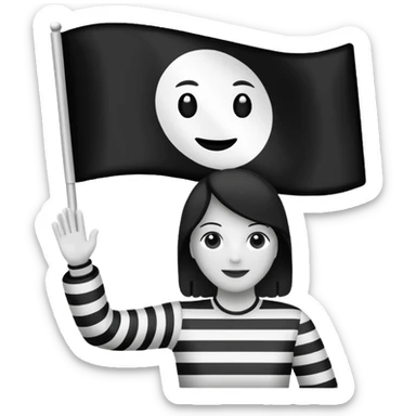 Le drapeau breton (gwenn ha du)  sticker