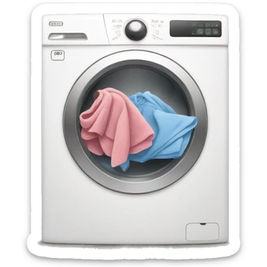 fresh laundry sticker