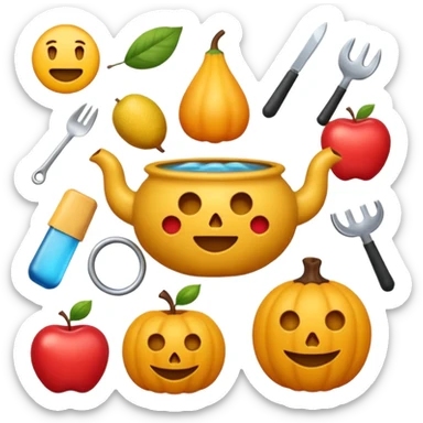 una imagen que represente caos, desorden, complejidad sticker