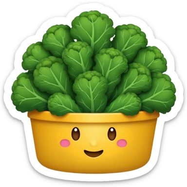 Bro bro brokoli diyen bir brokoli oluştur sticker