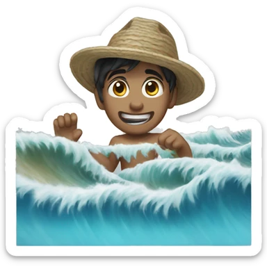 Thailand Waves sticker