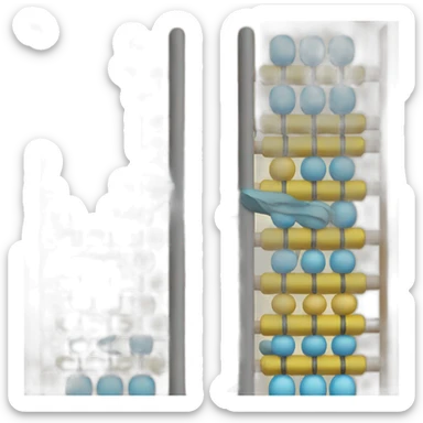 an-abacus sticker