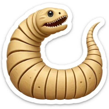 dune sand worm sticker