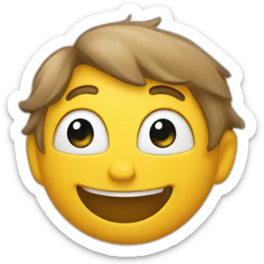 Sourire narquoi sticker