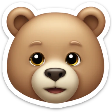 Oso enamorado coquet sticker