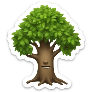 Human tree sticker