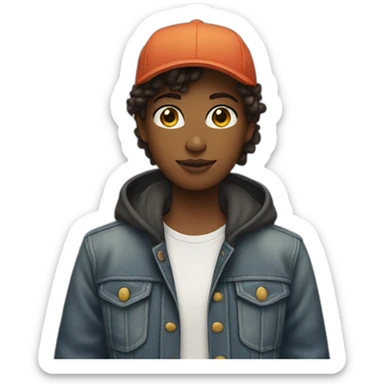 A tomboy sticker