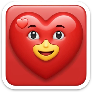 emoji heart i love you sticker