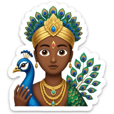 MuruganAnd murugan  vel and peocock at back vel also with murugan vel sticker