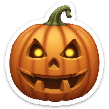 Halloween pumpkin  sticker